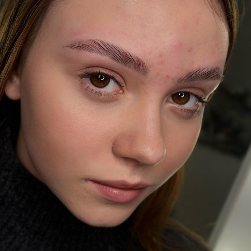 Архитектура бровей + коррекция  без окрашивания