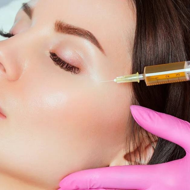 Плазмолифтинг комплекс: лицо + шея + декольте