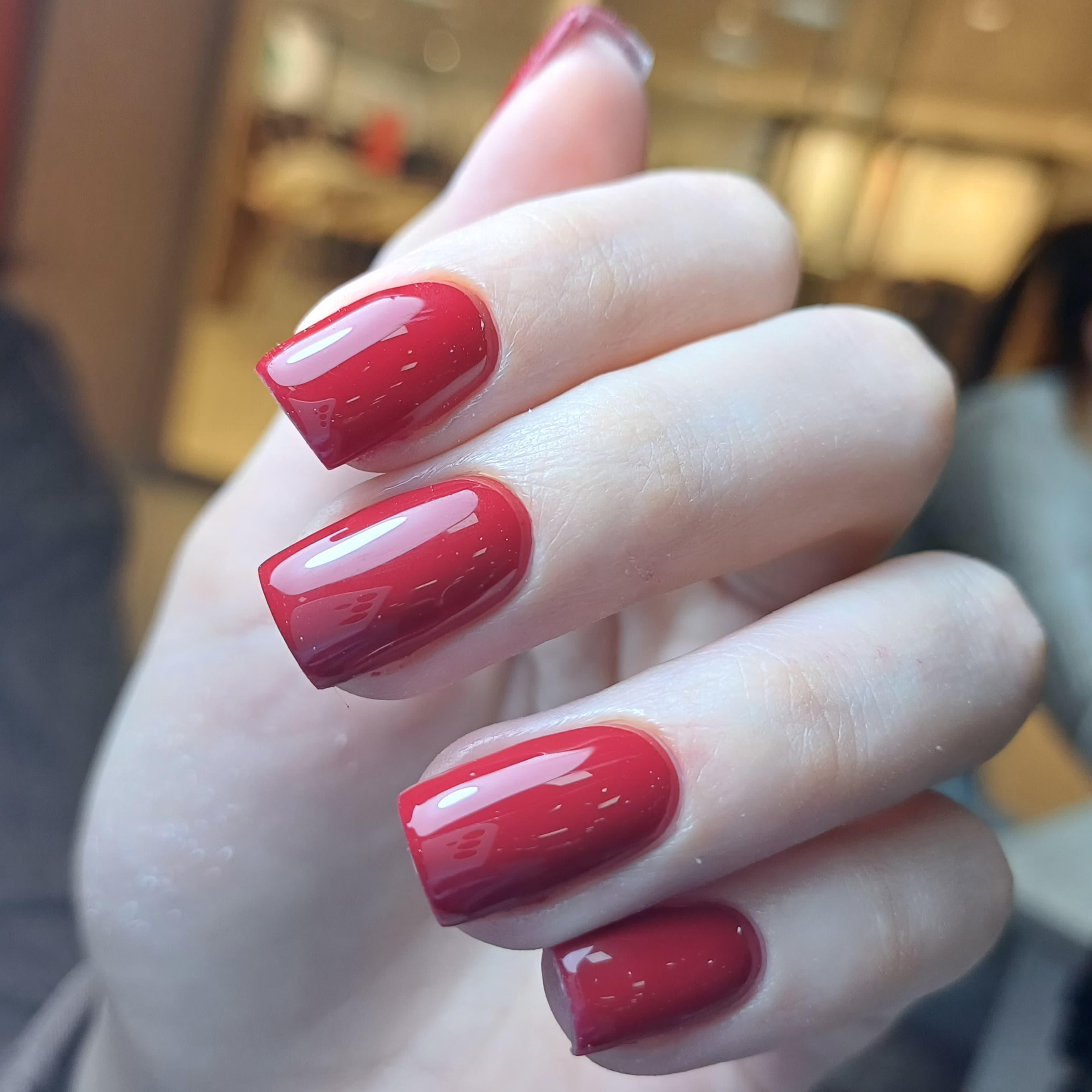 коррекция гелевая + цвет гель лак