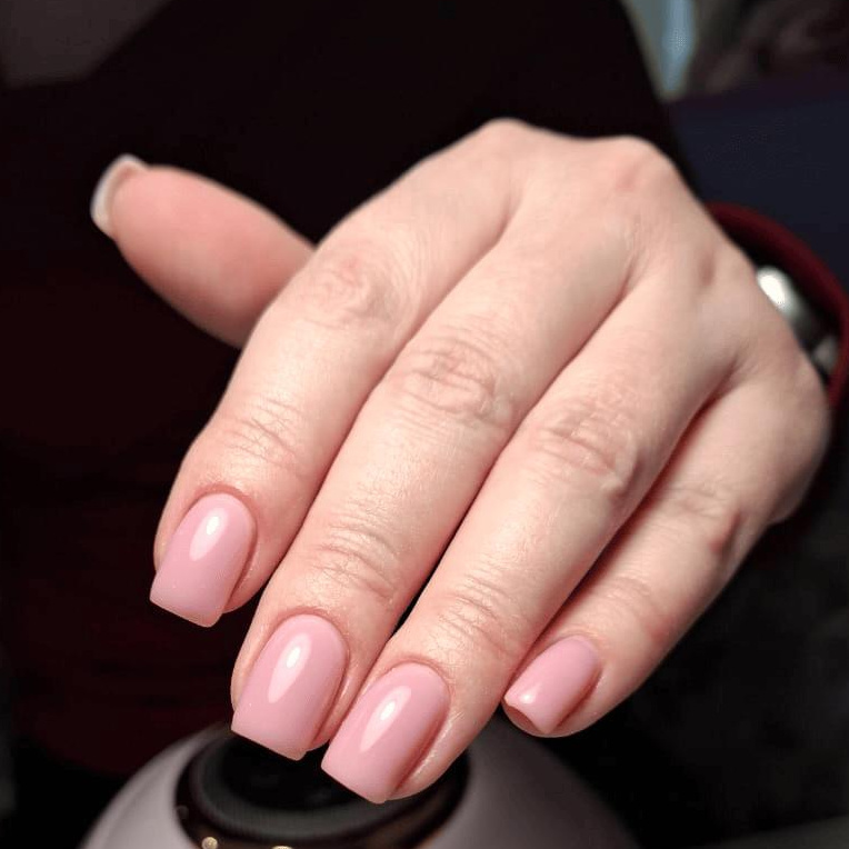 Укрепление твёрдым гелем(на свою длину)