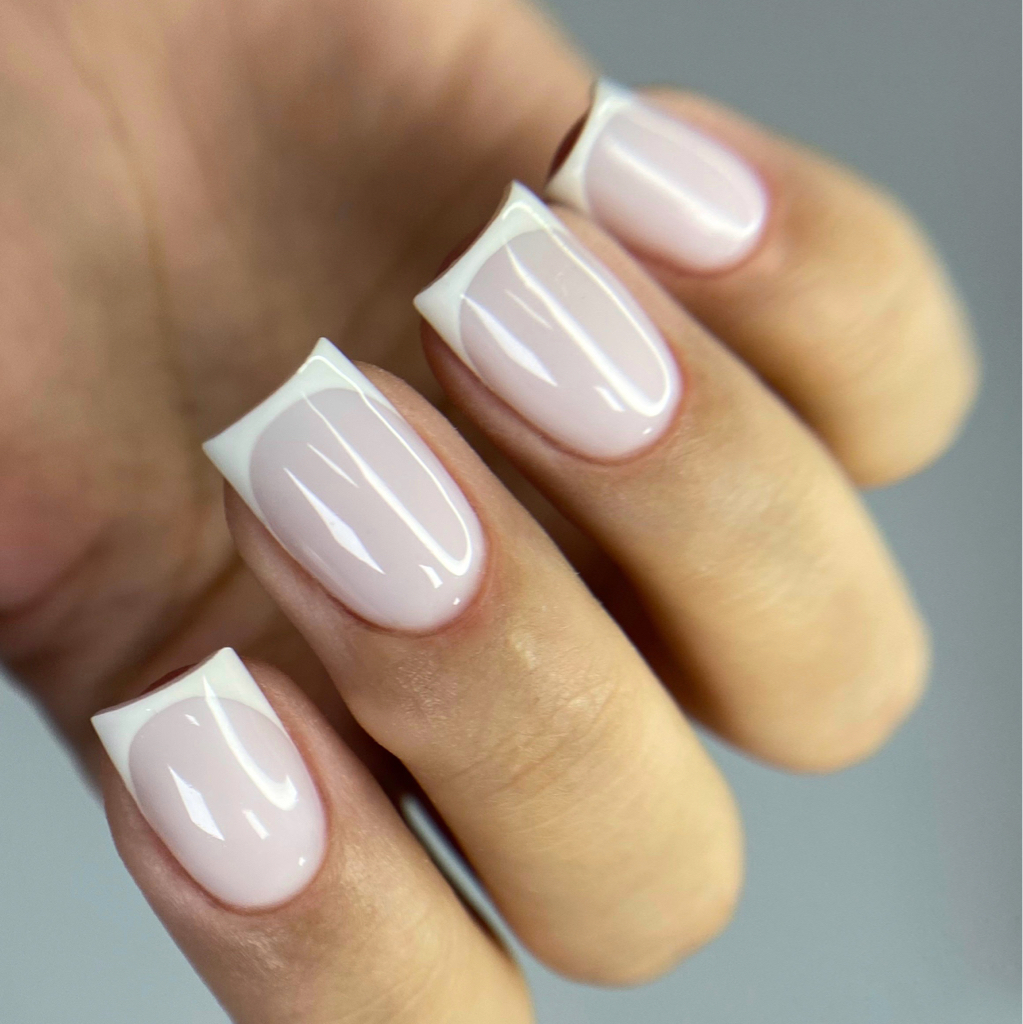 Маникюр-гель-лак-френч/градиент