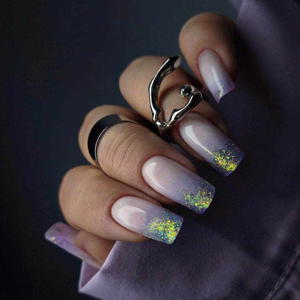 Наращивание ногтей короткая/средняя длина