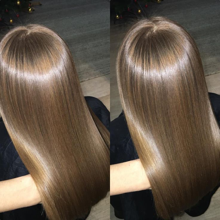 кератиновое выпрямление длинные волосы