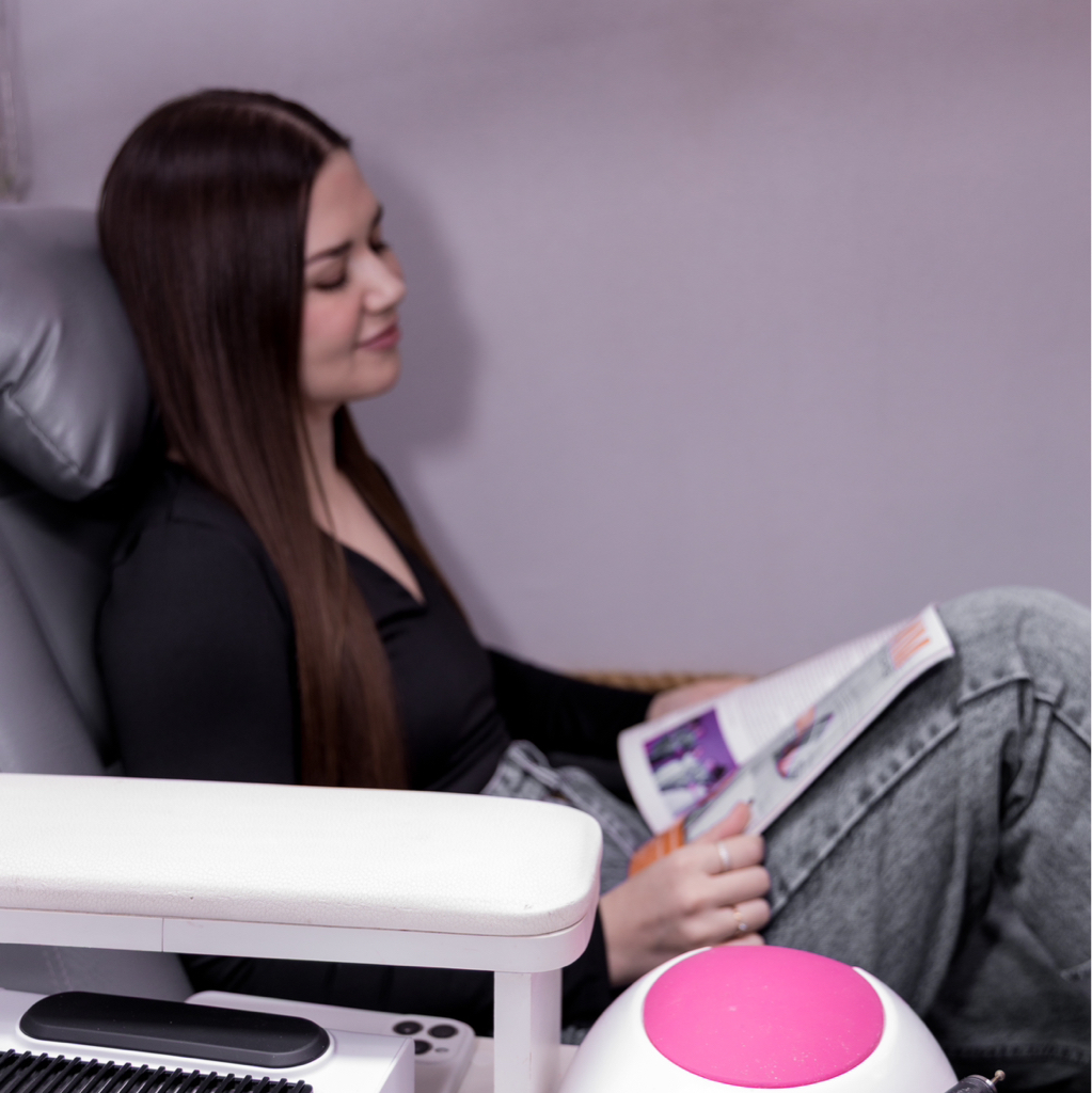 Обработка пальчиков ног + SMART обработка стопы целиком