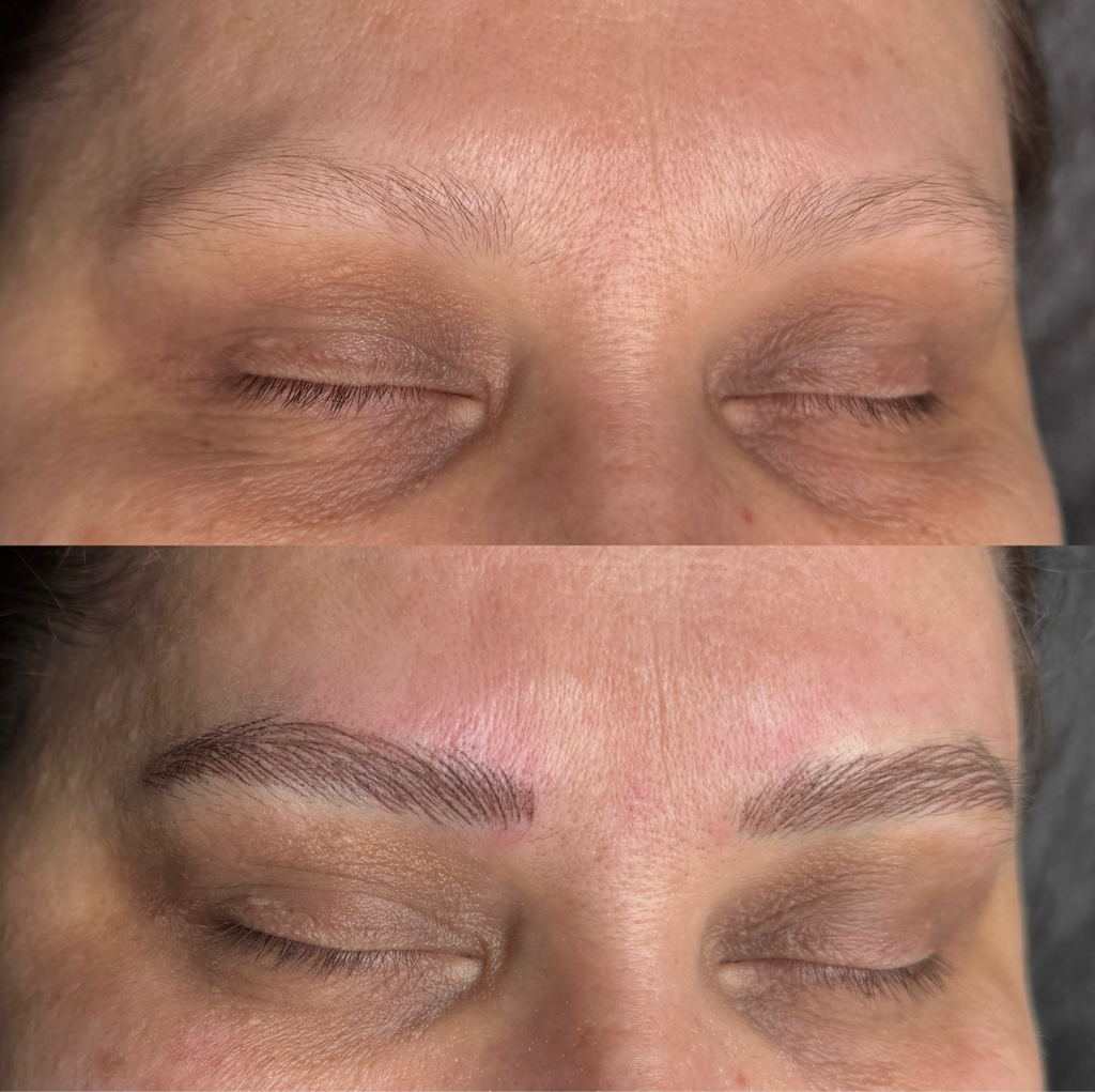 Перманентный макияж бровей REALISTIC HAIR