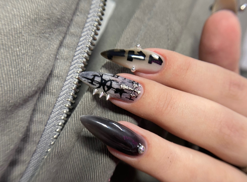 Снятие+маникюр+покрытие средние/длинные