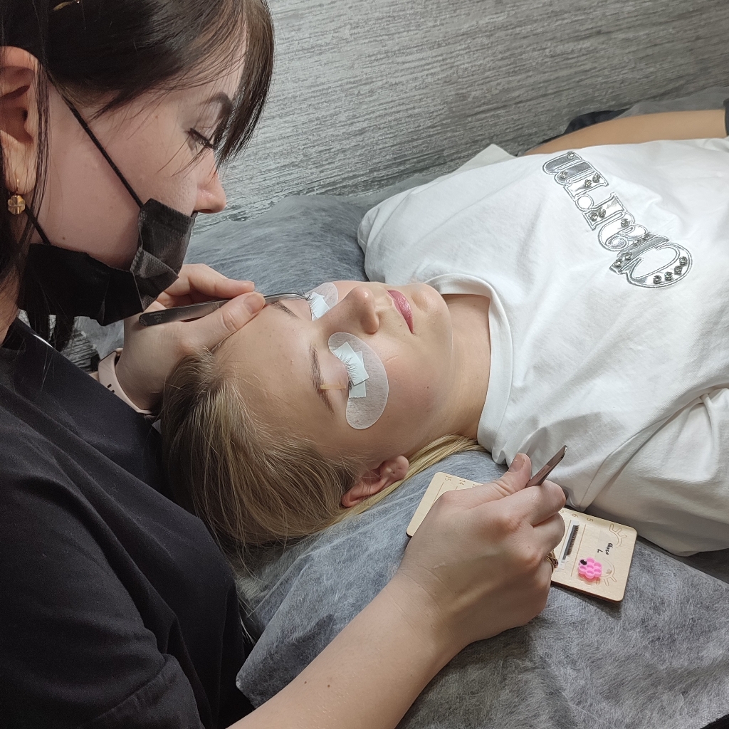 Обучение наращивание ресниц 2дня