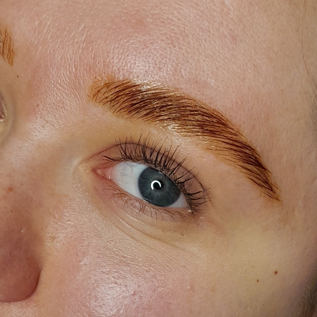 Долговременная укладка + окрашивание + коррекция