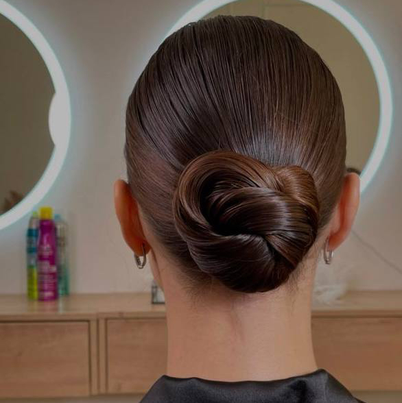 Репетиция свадебной причёски