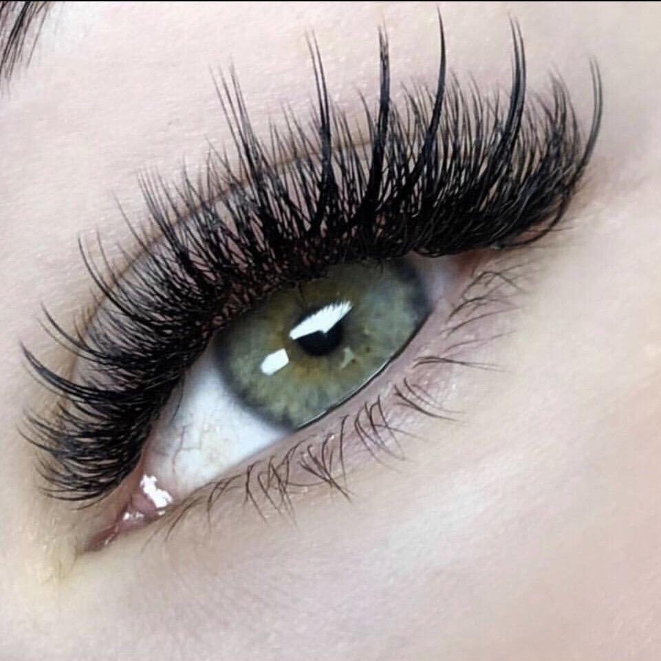 Мокрый/лучики/стрелка/американка+ снятие нами наращенных ресниц