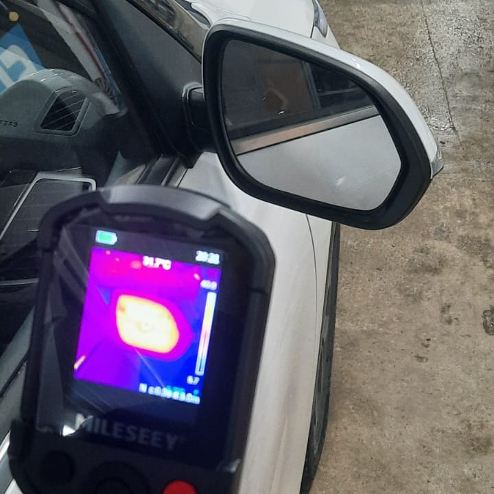 Установка подогрева зеркал