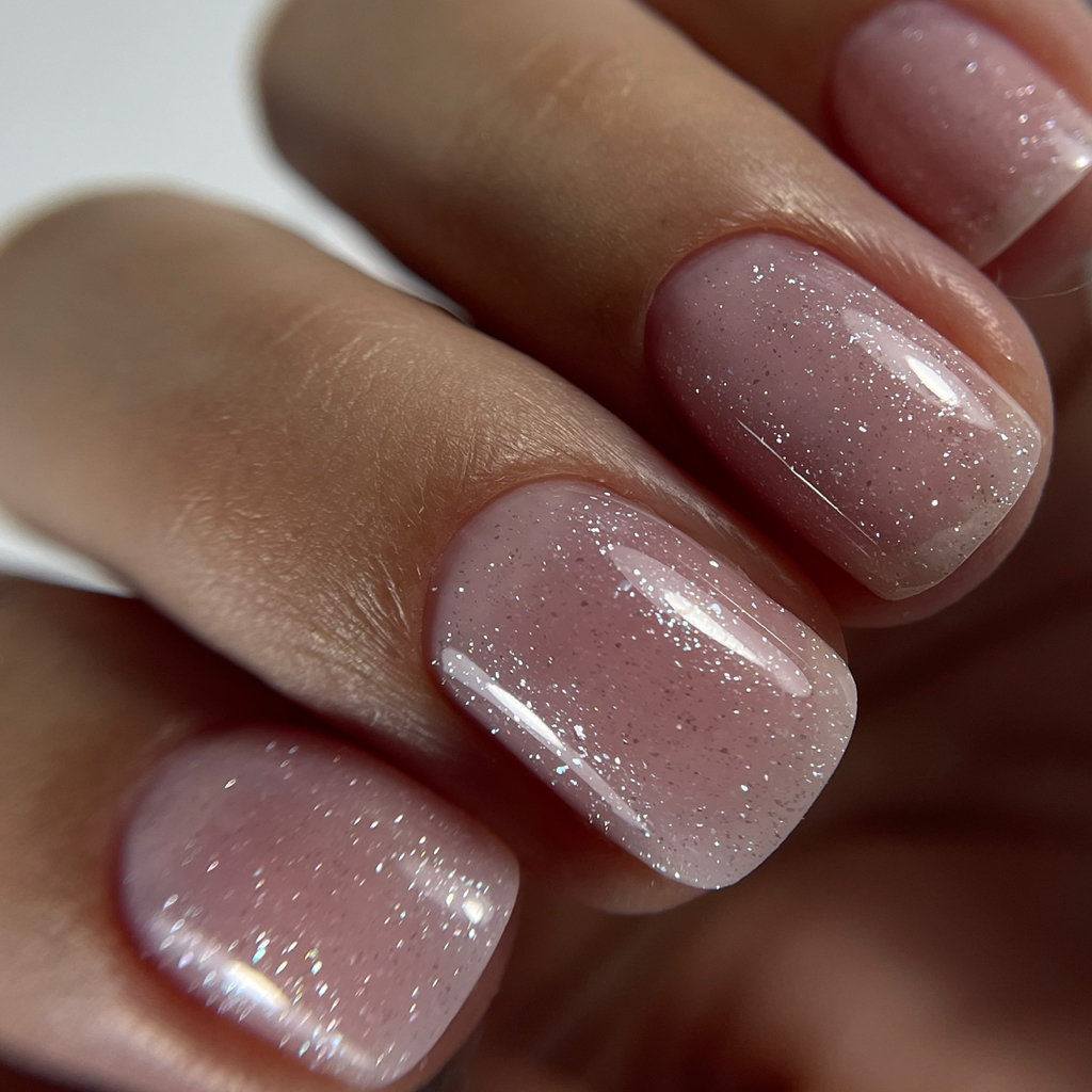 Маникюр с покрытием 🩶