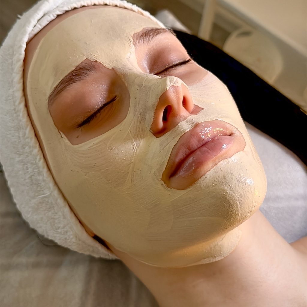 Ферментный пилинг лицо+шея