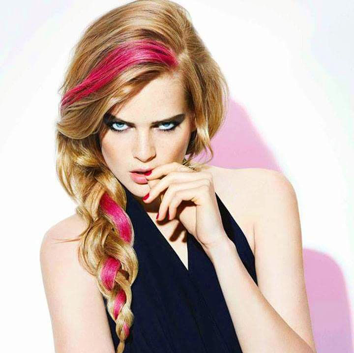 Окрас одной пряди