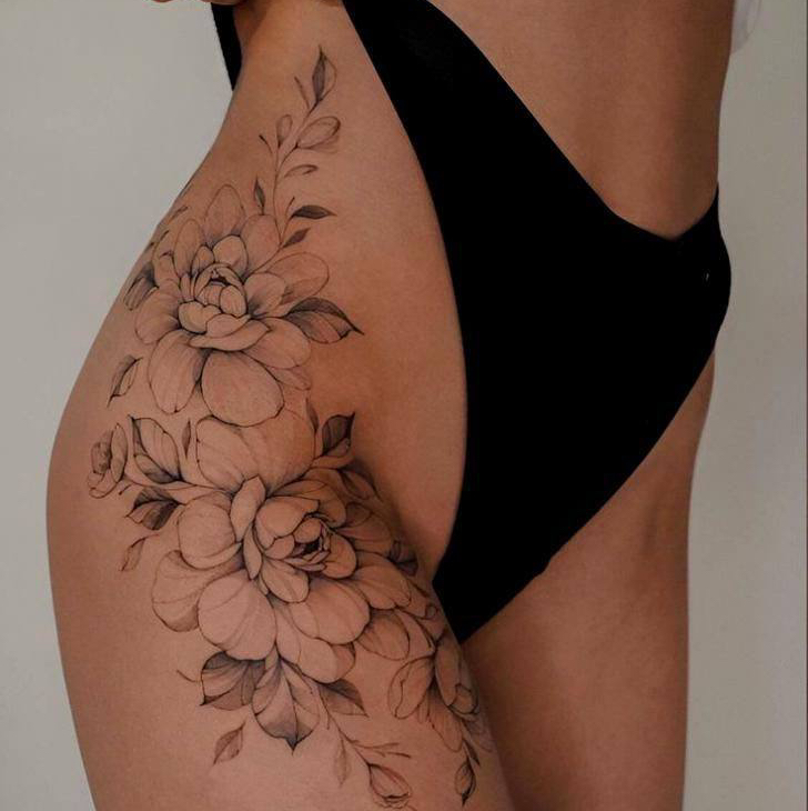 Депиляция бедра