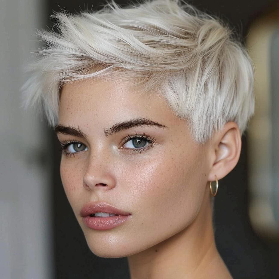 блонд короткий