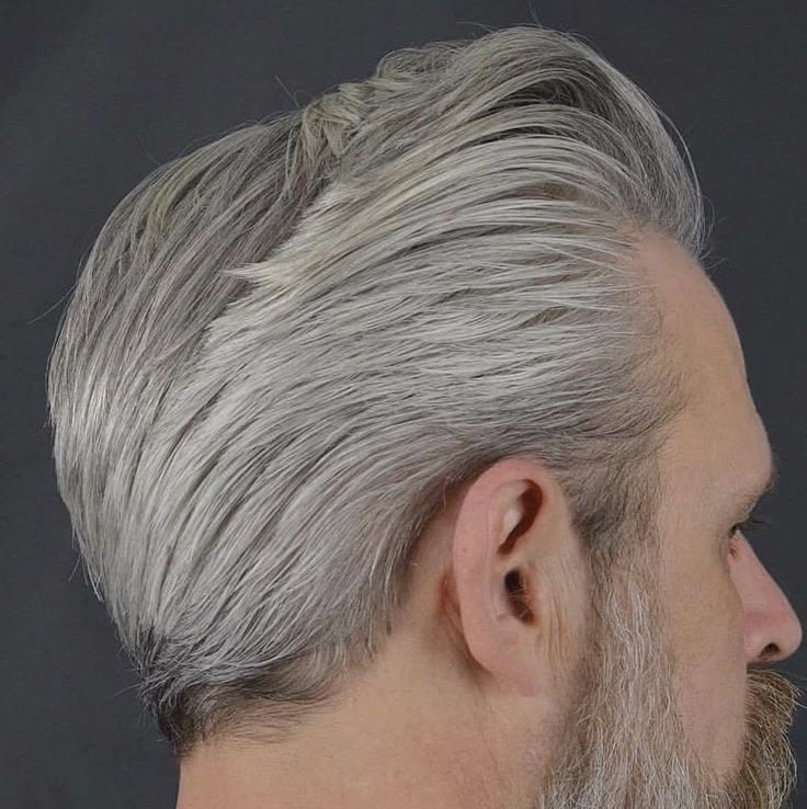 мужской камуфляж седины