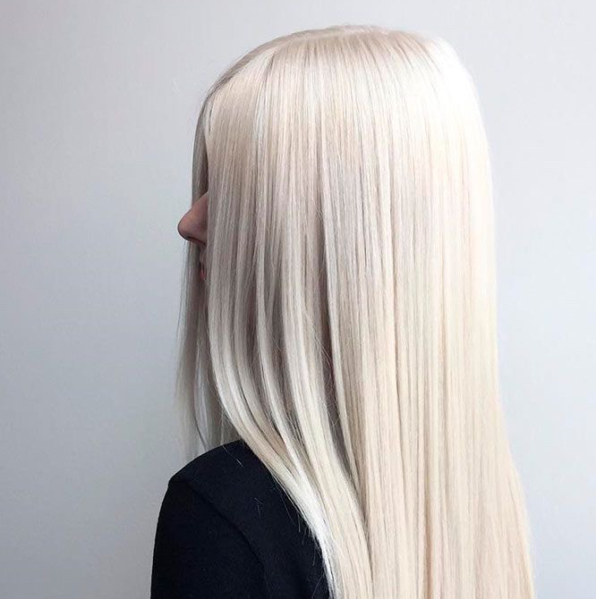 блонд длинный