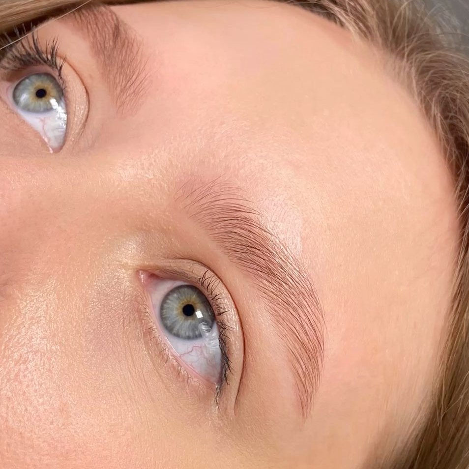 Оформление + окрашивание