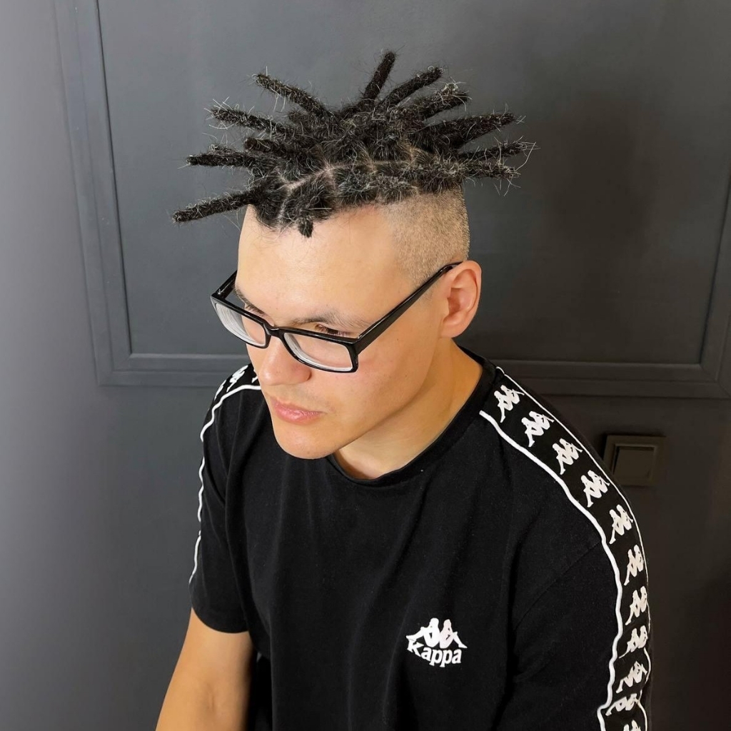 Натуральные дреды на андеркат (толстые)