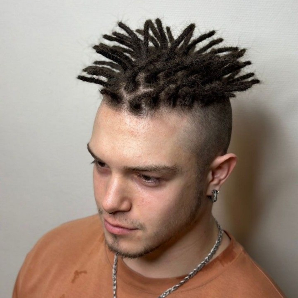 Натуральные дреды на андеркат (тонкие)