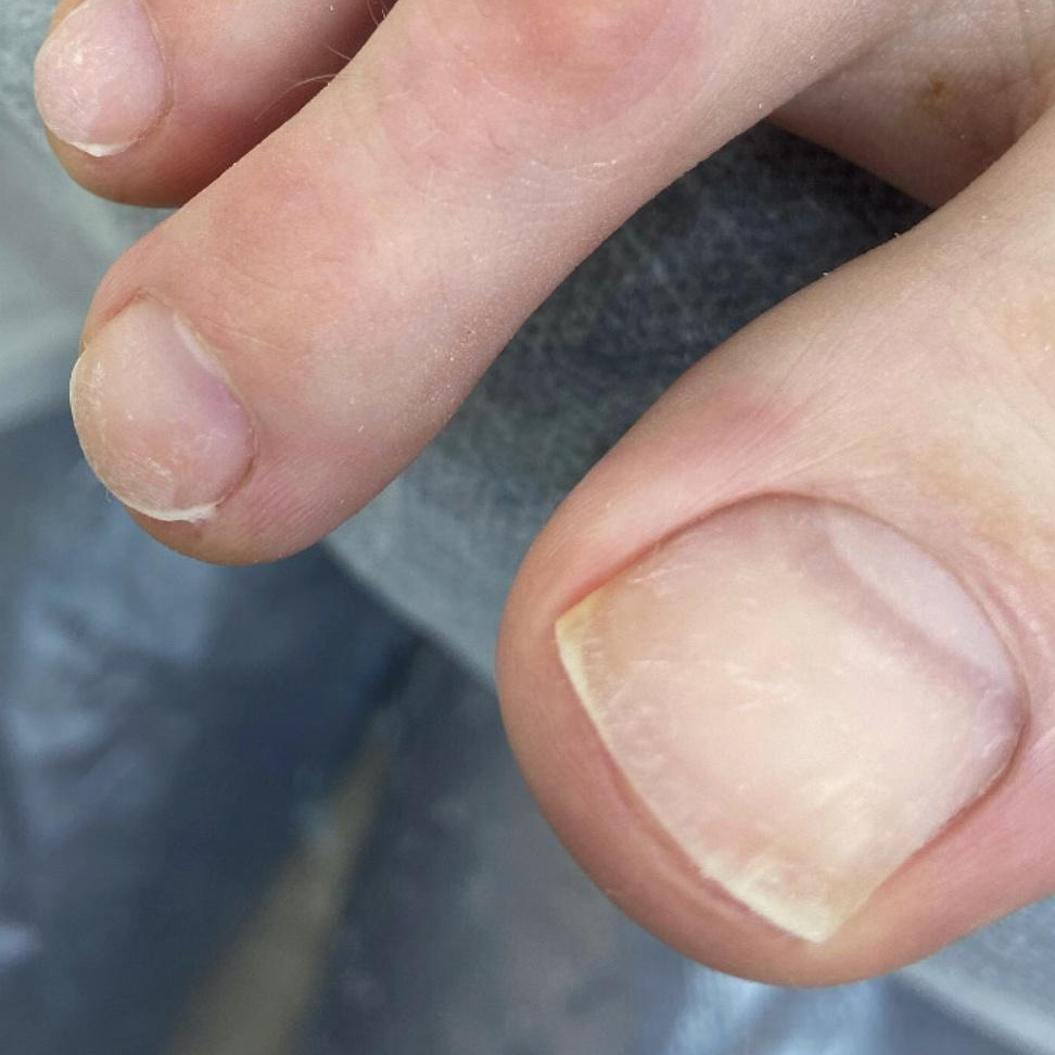 Педикюр без покрытия