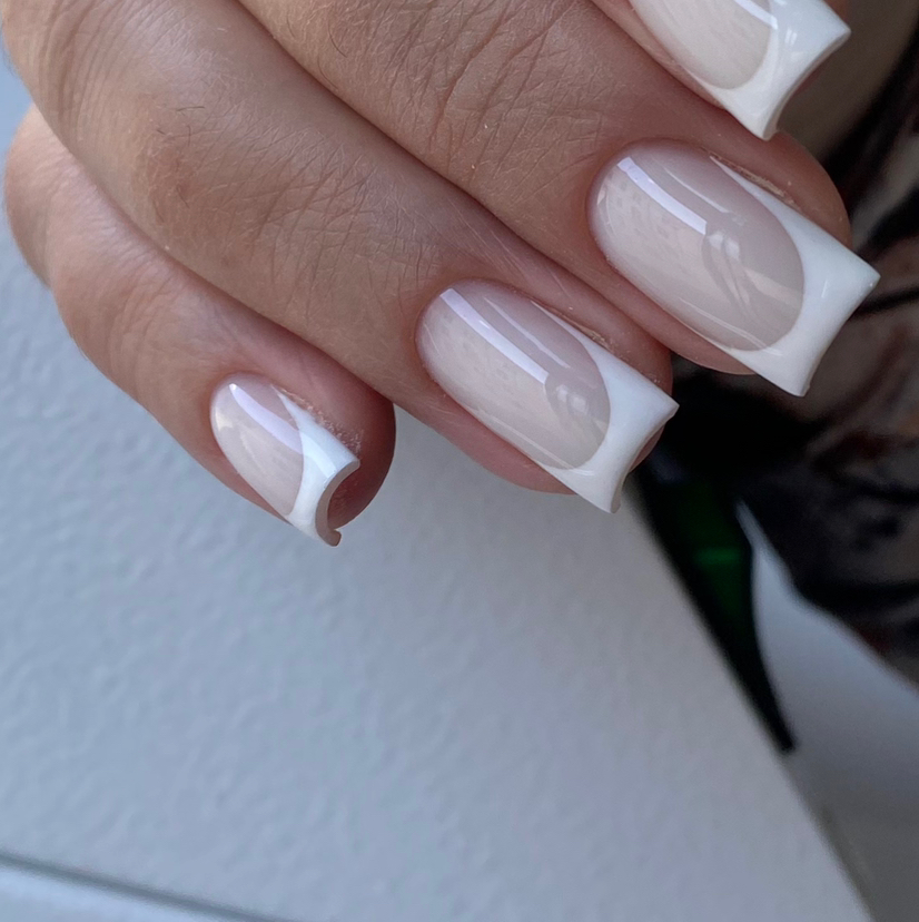 Маникюр с восстановлением +покрытие френч