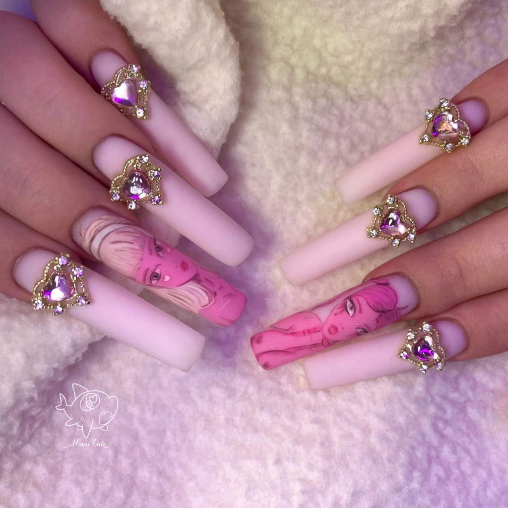 Маникюр+наращивание с любым дизайном