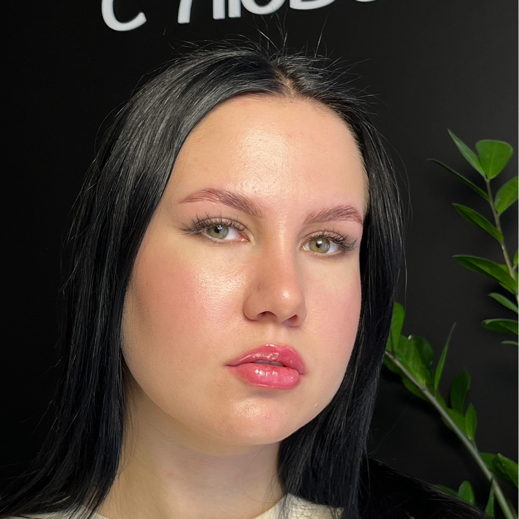 Оформление бровей, коррекция + окрашивание(хна/краска)