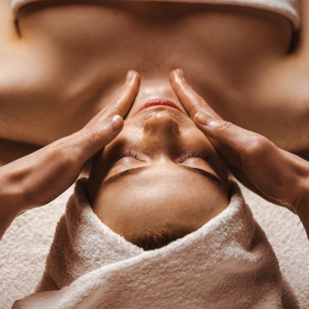 КОМПЛЕКС Массаж лица скульптурно-моделирующий + альгинатная маска