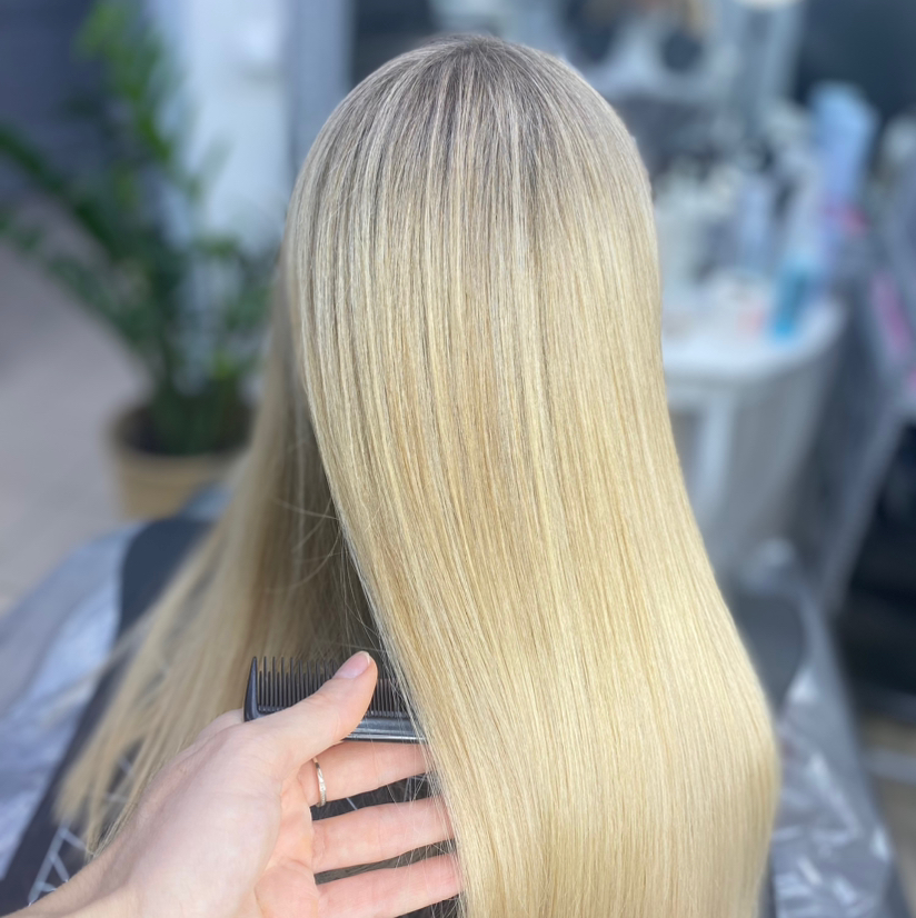 Мелирование + тонирование длинные волосы ( от 40см)