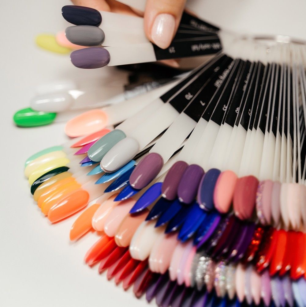 цвет гель лаком