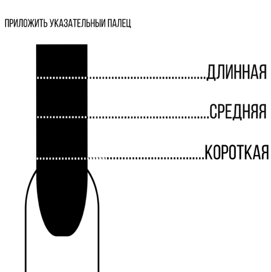 гелевое покрытие средние ногти