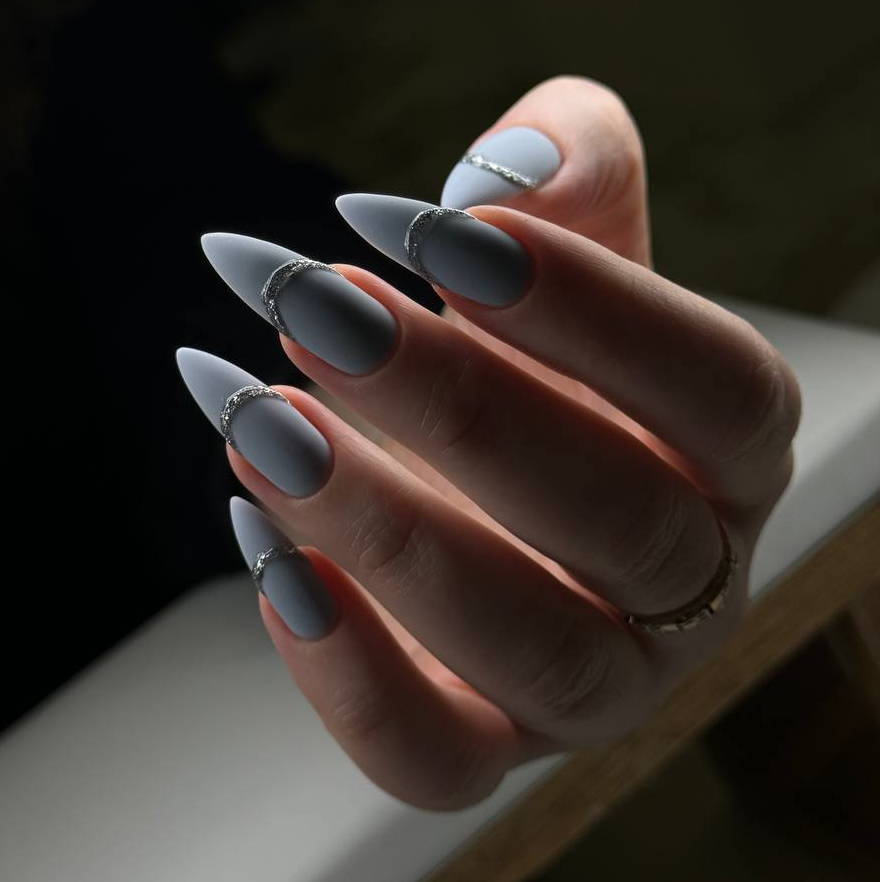 Коррекция нарощенных ногтей до 3 длины