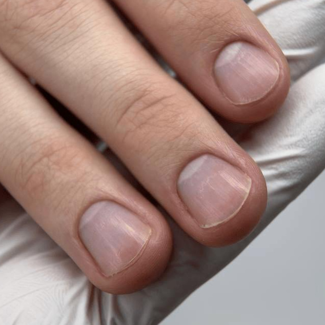 Мужской маникюр без покрытия