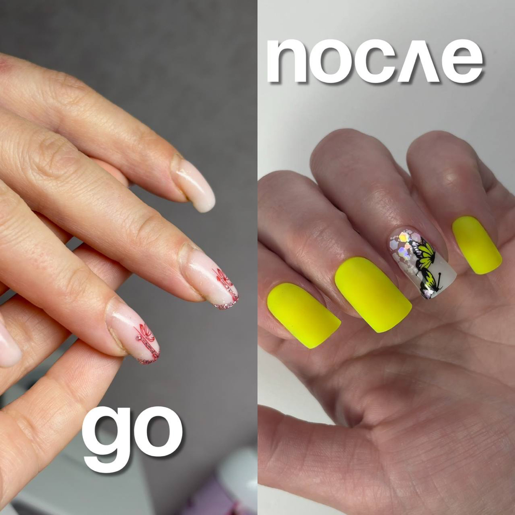 Маникюр с покрытием гель-лак