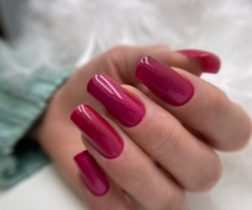 Маникюр + гель-лак длинные ногти