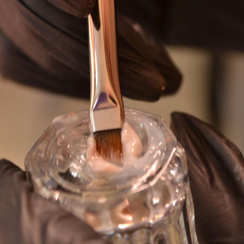 Окрашивание ресниц