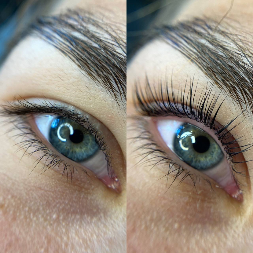 Ламинирование верхних ресниц (с окрашиванием и 3х ступенчатым салонным уходом)