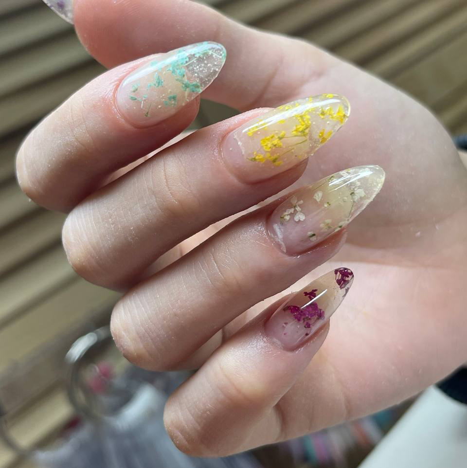 Маникюр с покрытием (длина 3-5)