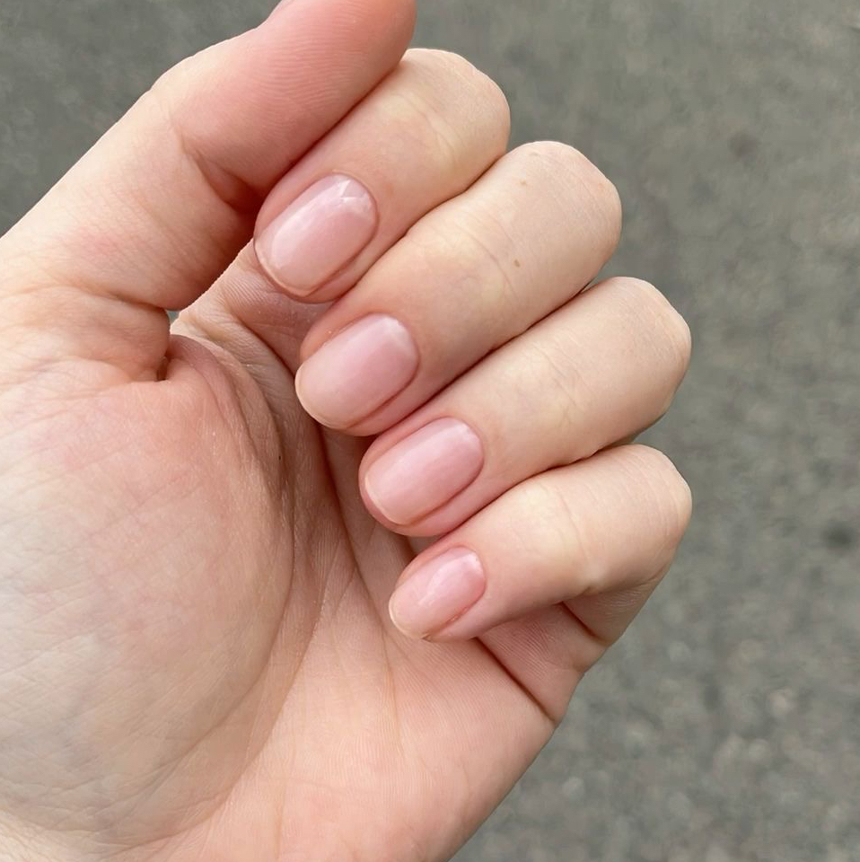 Снятие покрытия + маникюр