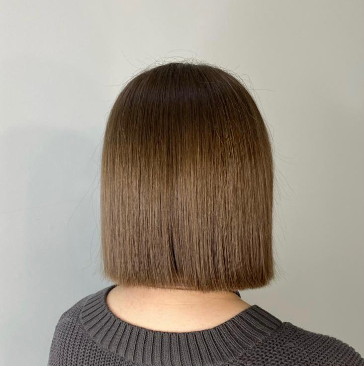 Укладка на средних волосах