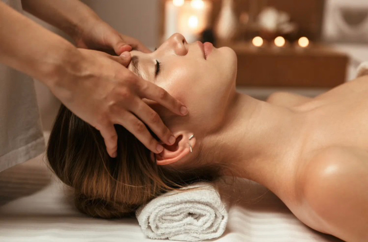 Массаж головы