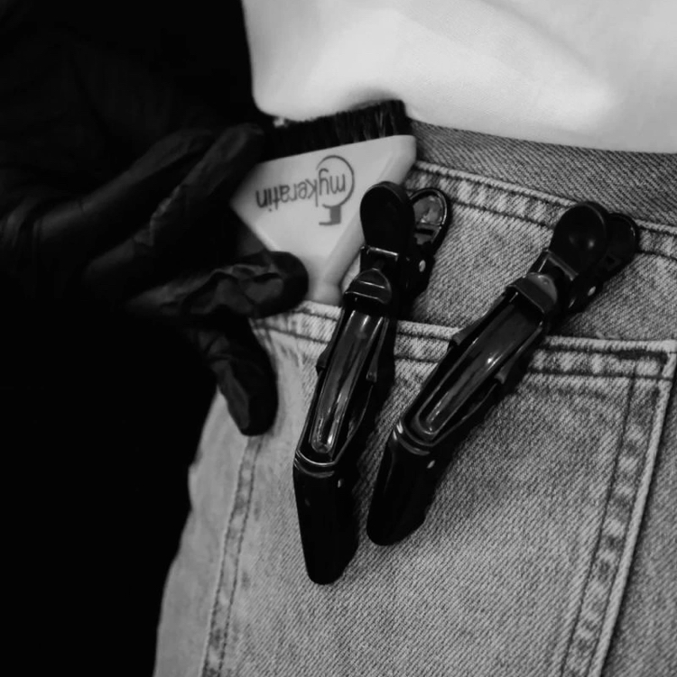 Кератин до лопаток