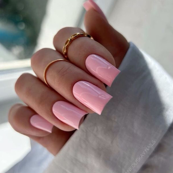 Маникюр с покрытием гель лак