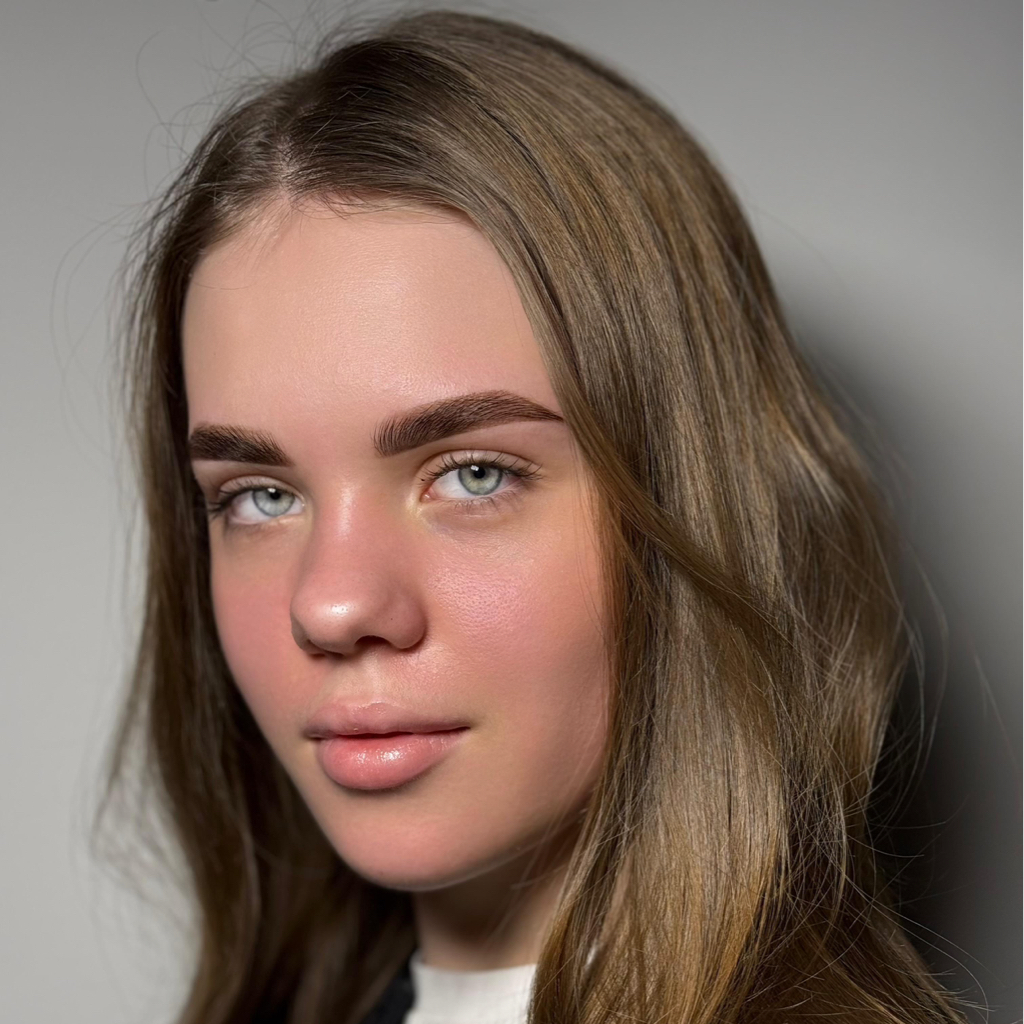 Коррекция+окрашивание бровей