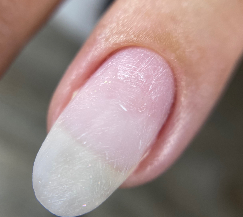 Маникюр комбинированный