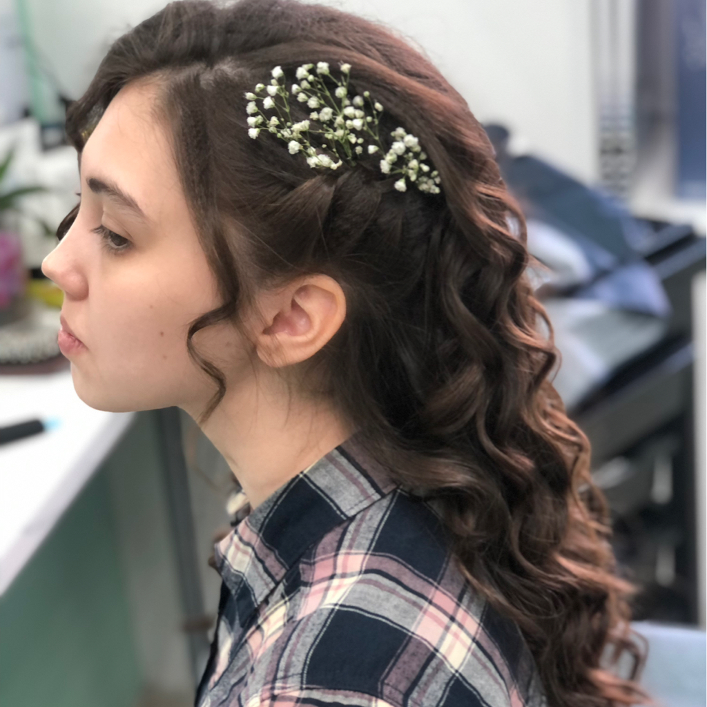 Локоны укладка. Длинные волосы ( от плеча)