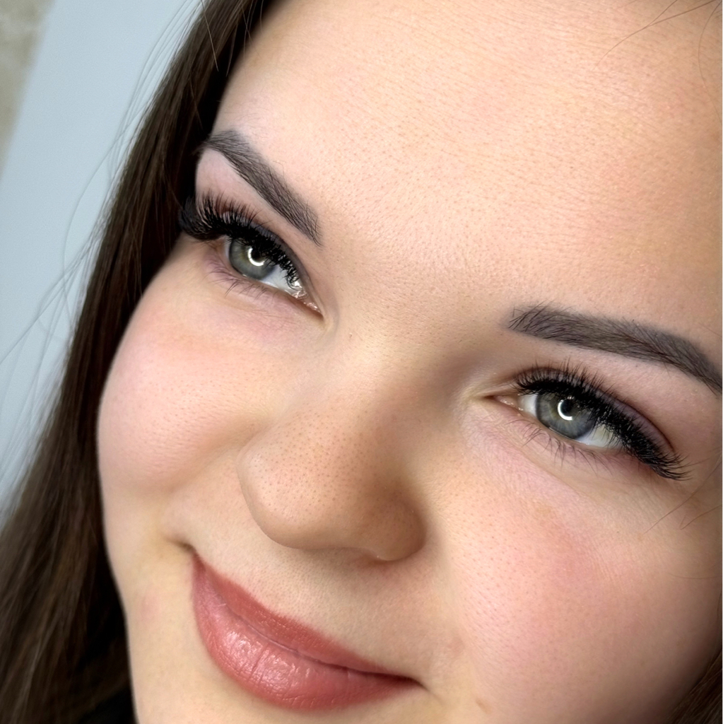 LED-наращивание ресниц 1D-2D объём