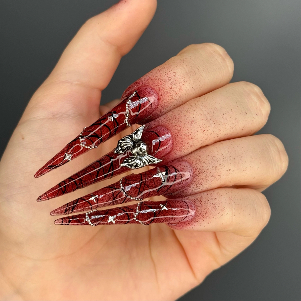 Маникюр+наращивание с любым дизайном